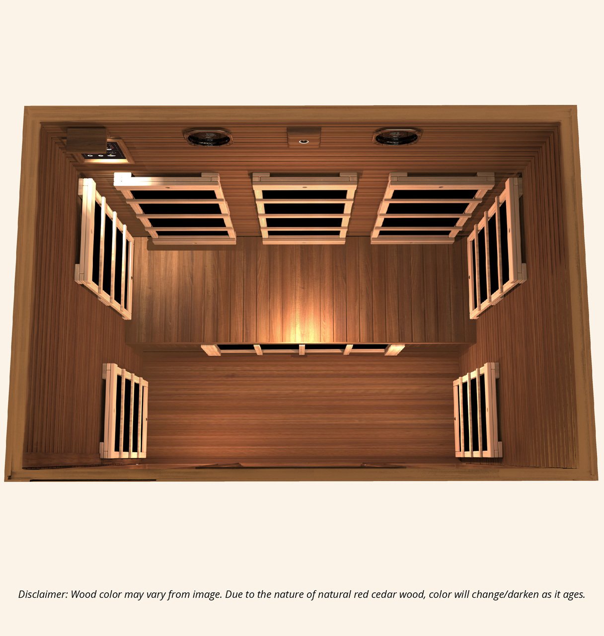 Sauna infrarouge JNH 4 places - 4